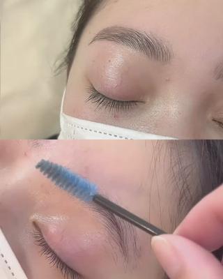 毛流れを整えてモデル風⋆ 外国風眉に
⋆⸜ しっかりリフトアップ or ナチュラルリフト ⸝⋆
ご相談下さい