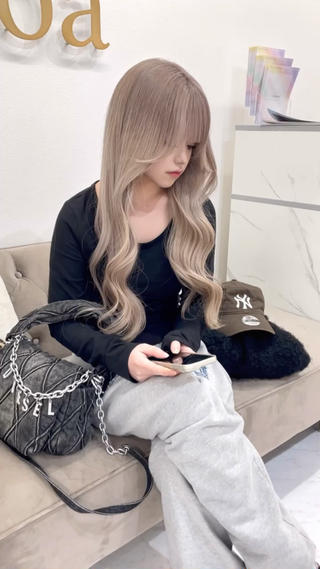 ロング 🦋韓国hair🦋 エクステ店長sakiのヘアスタイル