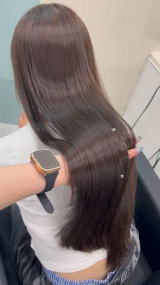 髪質改善ストレート×髪質改善トリートメント