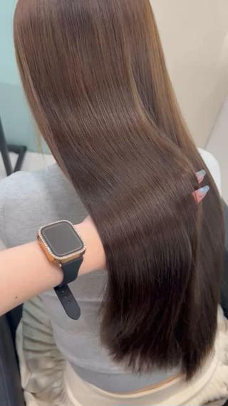 髪質改善トリートメント×髪質改善カラー