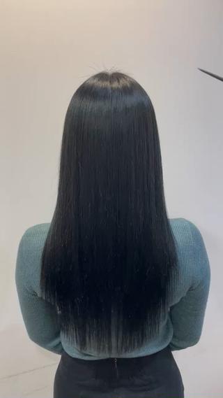 ロング カラー ヘアアレンジ 髪質改善特化 🫧松野力也のヘアスタイル