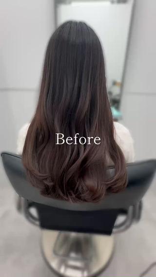 ミディアム パーマ GO TODAY シェアサロン 銀座Arc店所属・デジタルパーマ🫧 韓国風ヘア🫧サクラのヘアスタイル