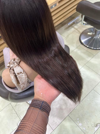 ロング カラー マツエク・マツパ チャンモリパーマ/韓 国/Minami🦋のヘアスタイル