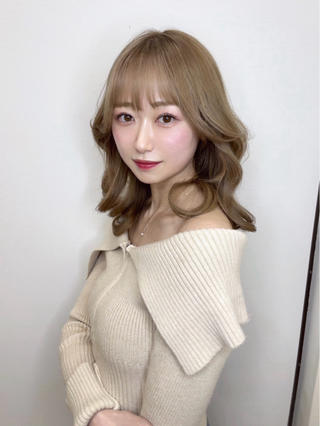 ダブルカラー
ミルクティーベージュ 