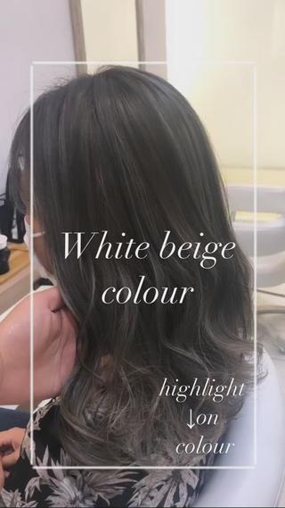 ロング カラー 縮毛矯正/髪質改善/ 艶髪ササキナツミのヘアスタイル