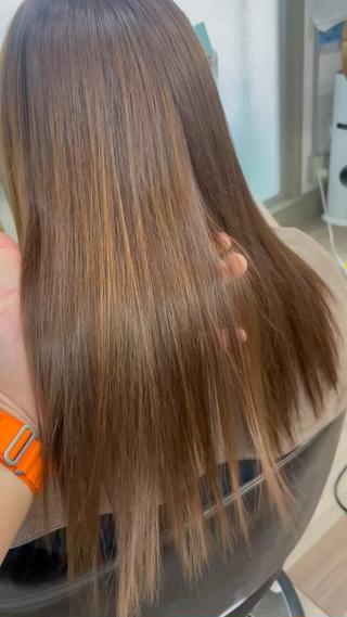 ロング プルエクステ/潤艶 最強矯正/西野入のヘアスタイル