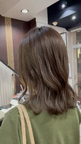 ミディアム yuki🌼 Hip's decoのヘアスタイル