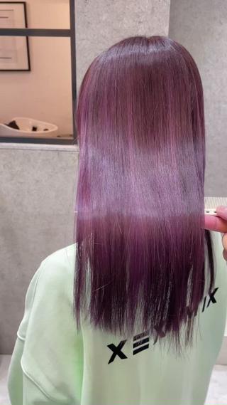 コントラストハイライト×髪質改善トリートメント♪ 