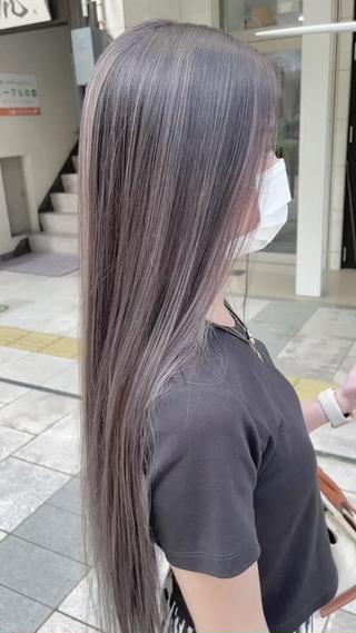 コントラストハイライト♪
ブリーチ2回♪ 