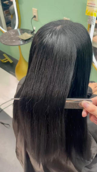 ロング aito 新宿/ 美髪矯正/髪質改善のヘアスタイル