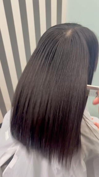 セミロング aito 新宿/ 美髪矯正/髪質改善のヘアスタイル
