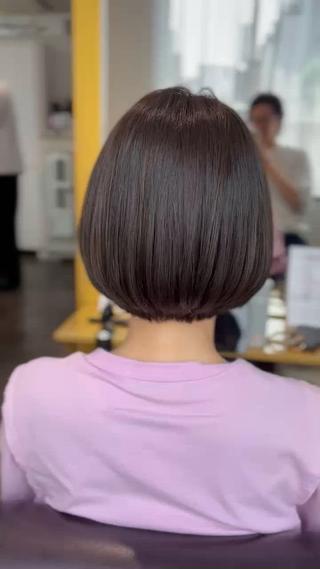 ショート カラー 心斎橋/縮毛矯正/ 髪質改善　吉見勇亮のヘアスタイル