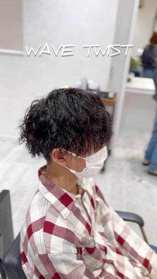 #メンズカット#メンズパーマ#ツイストパーマ