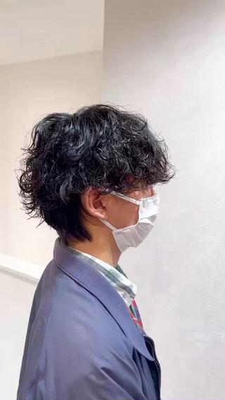 #メンズカット#メンズパーマ#スパイラルパーマ