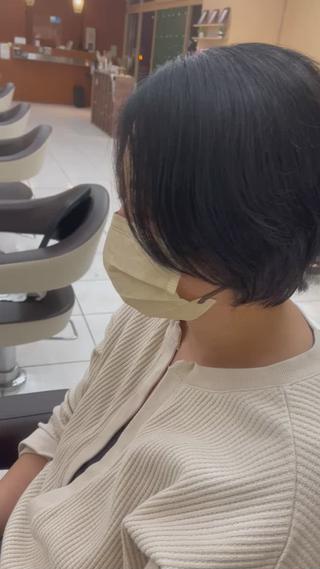 ショート 似合わせスタイル 足立のヘアスタイル