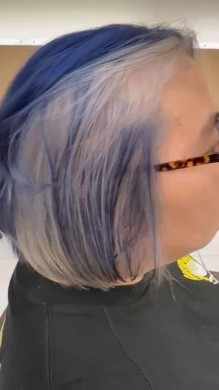 カラー 似合わせスタイル 足立のヘアスタイル