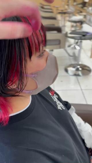 ミディアム 似合わせスタイル 足立のヘアスタイル