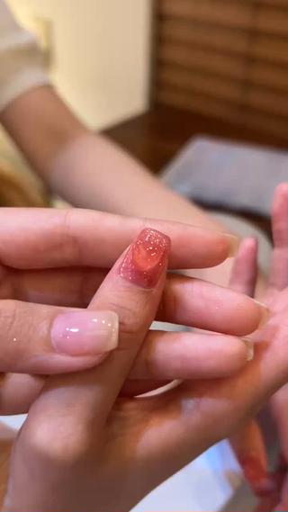 ラメが透けて可愛い♡