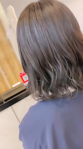 大人気ゆるめボブパーマ 