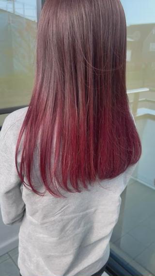 ロング 倉持 龍歩のヘアスタイル