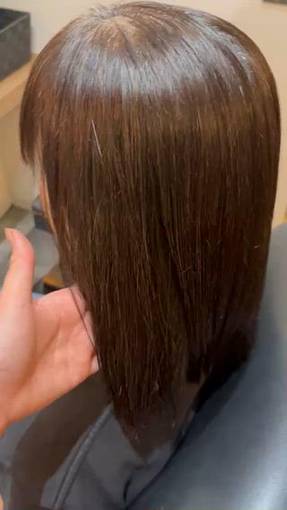 與那覇 有紗のヘアスタイル