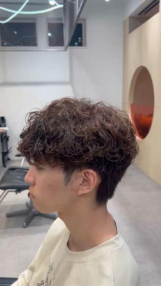 カラー パーマ fifth渋谷所属・fifth春山 凜乃介のヘアスタイル