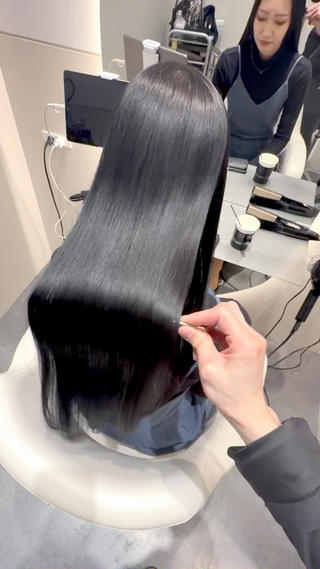 ロング サロウィン銀座RAYⅡ所属・❣️髪質改善/ 美髪矯正/沼座悠人のヘアスタイル