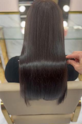 ロング 大谷 龍之介のヘアスタイル