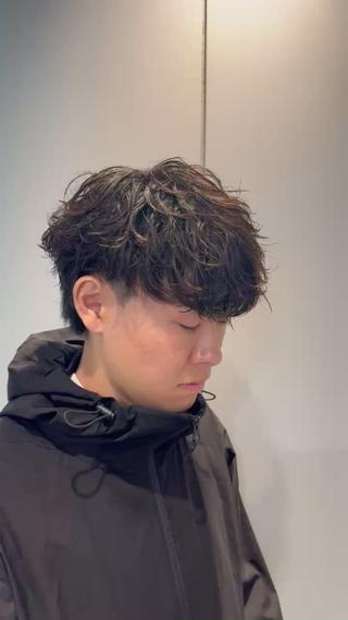 パーマ メンズ 👑メンズパーマ屋 👑/栄/馬場斗生のヘアスタイル