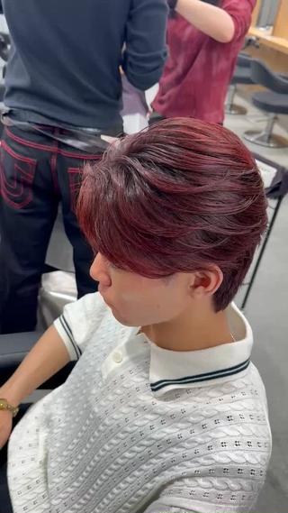 カラー メンズ ❤️‍🔥メンズ専門 mamu❤️‍🔥のヘアスタイル