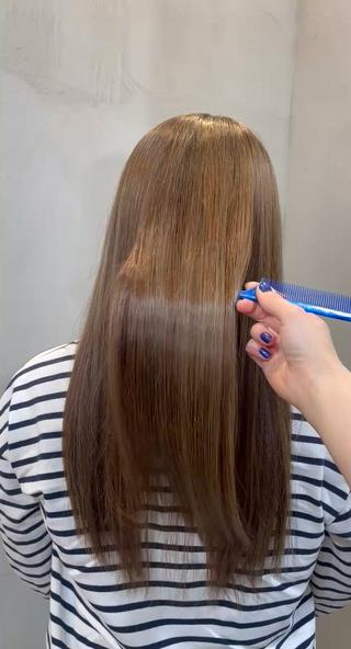 ロング カラー 伊藤 実悠/豊橋/ 髪質改善カラーのヘアスタイル