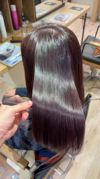 ロング カラー 優乃 ❄️のヘアスタイル