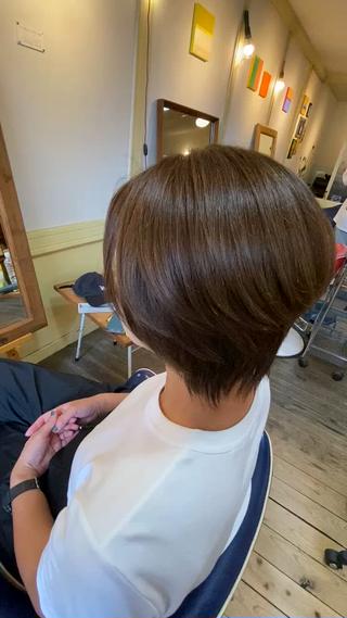 カラー 高塩翔大 髪質改善のヘアスタイル