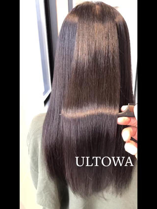 ロング カラー 髪質改善/顔まわり 石原のヘアスタイル