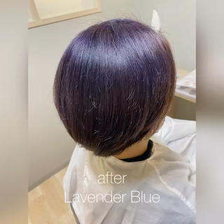 #アンブレラカラー
ハチ上のみブリーチのデザインカラー
来店時はブリーチ1回履歴
そこから1回ブリーチしてあるので計2回の履歴になります!