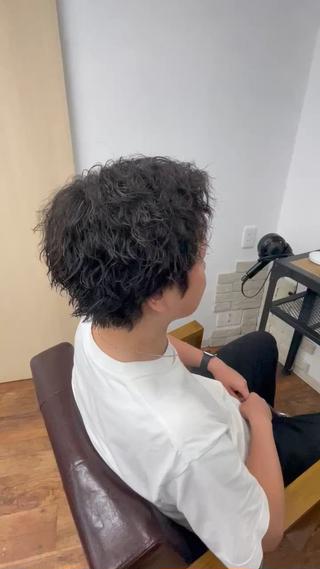 パーマ メンズ RITSUKI横浜 メンズ特化😎のヘアスタイル