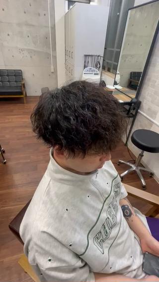 パーマ メンズ RITSUKI横浜 メンズ特化😎のヘアスタイル