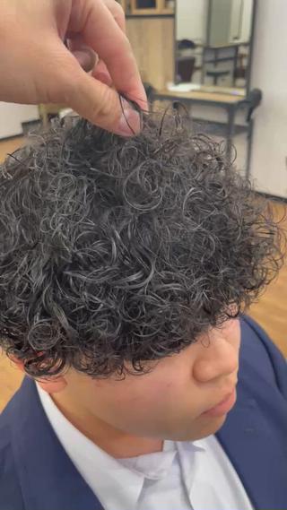 パーマ メンズ RITSUKI横浜 メンズ特化😎のヘアスタイル