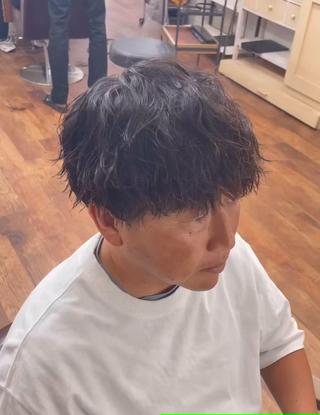 パーマ メンズ RITSUKI横浜 メンズ特化😎のヘアスタイル