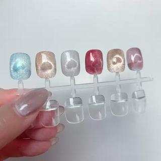 ハートマグネットネイル 