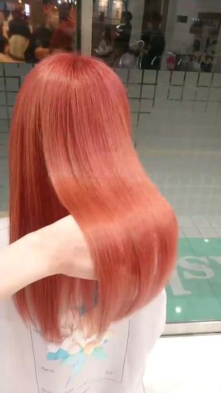 髪質改善カラー
髪質改善トリートメント
ペールピンク 