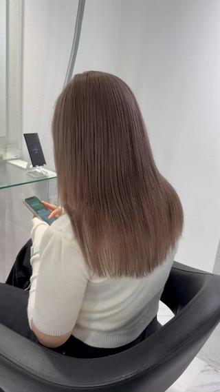 ロング カラー 板橋 煌也のヘアスタイル
