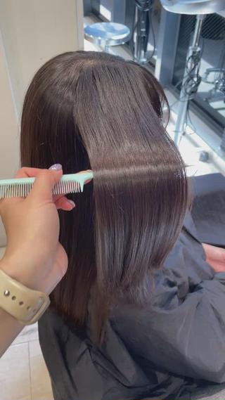 髪質改善トリートメント1回目 