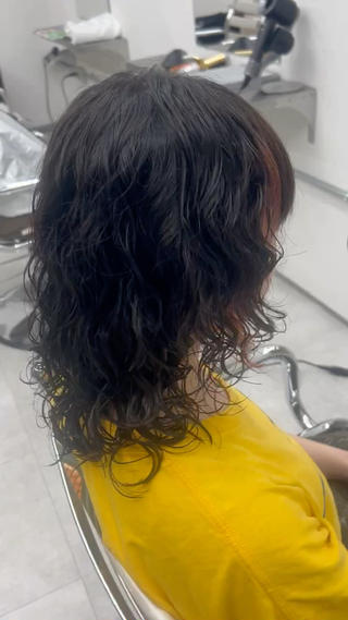 ︎︎︎︎ あいみょん風パーマ 