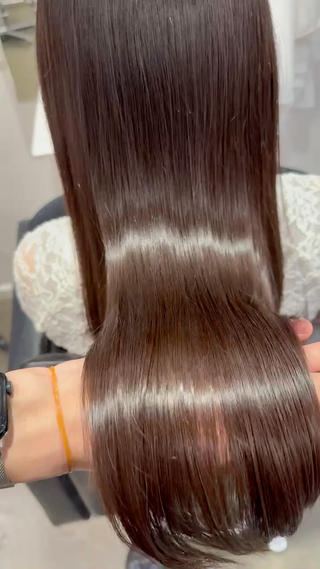 ロング パーマ 佐藤 岬樹のヘアスタイル