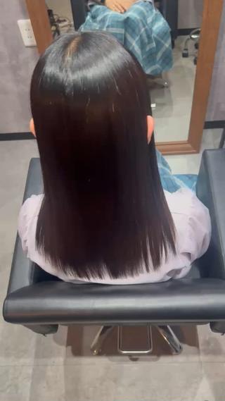 ミディアム 2月限定　縮毛矯正 診断/髪質改善　嶋村のヘアスタイル