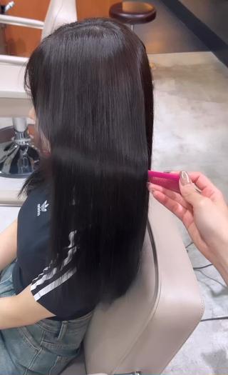 艶感たっぷり髪質改善カラー 