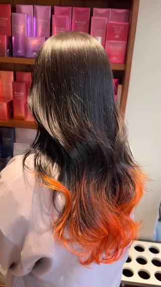 ロング カラー  ︎︎ KASUMIのヘアスタイル