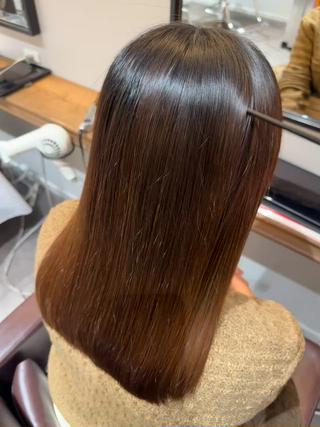 ミディアム パーマ  ︎︎ KASUMIのヘアスタイル