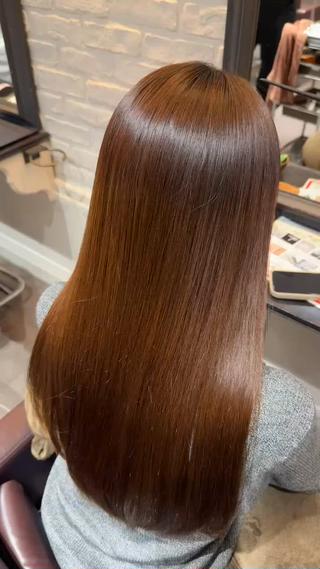 ロング パーマ  ︎︎ KASUMIのヘアスタイル